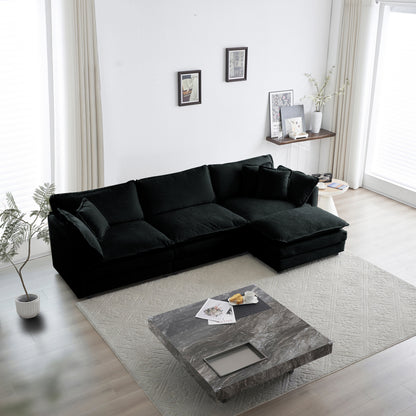 Oversized Cloud Modular Sectional Sofa 3 Seater