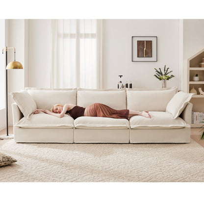 Modern Washable Cloud Sofa 3 Seater