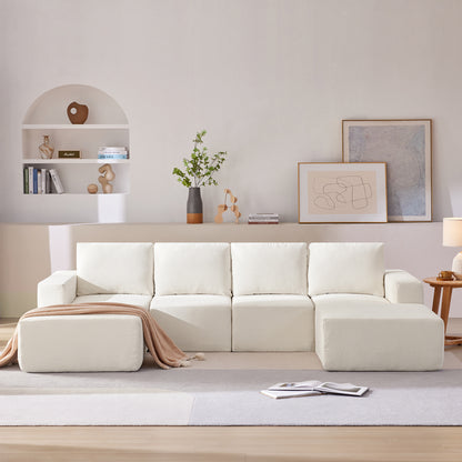 Luxury Modular U Shaped Sectional Fully Assembled