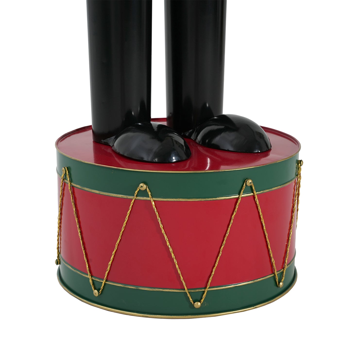 Giant Classic Iron Nutcracker Soldier (Green & Red)